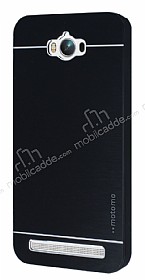 Motomo Asus Zenfone Max Metal Siyah Rubber Klf