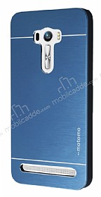 Motomo Asus Zenfone Selfie Metal Lacivert Rubber Klf