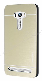 Motomo Asus Zenfone Selfie Metal Gold Rubber Klf