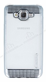 Motomo Gel Samsung Galaxy J7 / Galaxy J7 Core Silver Silikon Klf