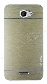Motomo HTC Desire 516 Metal Gold Rubber Klf