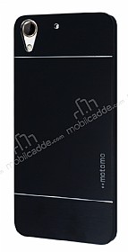 Motomo HTC Desire 728G Metal Siyah Rubber Klf