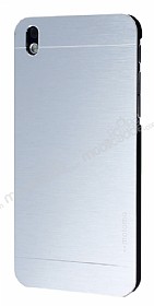 Motomo HTC Desire 816 Metal Silver Rubber Klf