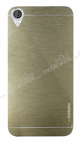 Motomo HTC Desire 820 Metal Gold Rubber Klf