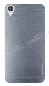 Motomo HTC Desire 820 Metal Silver Rubber Klf