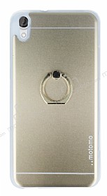 Motomo HTC Desire 820 Selfie Yzkl Metal Gold Rubber Klf