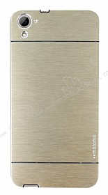 Motomo HTC Desire 826 Metal Gold Rubber Klf