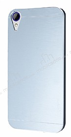 Motomo HTC Desire 830 Metal Silver Rubber Klf