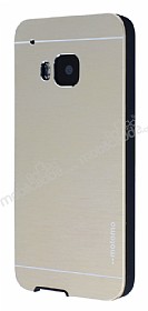 Motomo HTC One M9 Metal Gold Rubber Klf