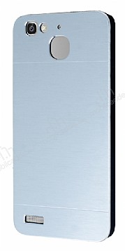 Motomo Huawei GR3 Metal Silver Rubber Klf