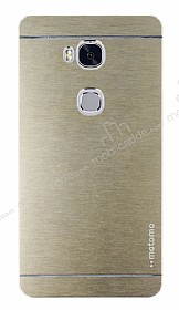 Motomo Huawei Honor 5X Metal Gold Rubber Klf
