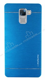 Motomo Huawei Honor 7 Metal Mavi Rubber Klf