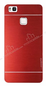Motomo Huawei P9 Lite Metal Krmz Rubber Klf