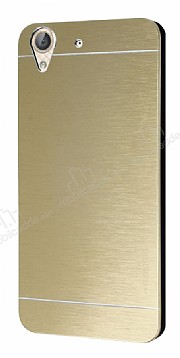 Motomo Huawei Y6 ii Metal Gold Rubber Klf