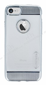 Motomo Gel iPhone 7 Silver Silikon Klf