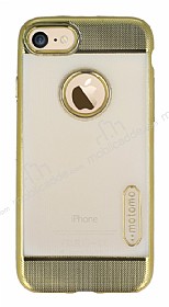 Motomo Gel iPhone 7 Gold Silikon Klf