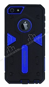 Motomo iPhone SE / 5 / 5S Ultra Koruma Lacivert Klf
