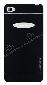 Motomo Lenovo S90 Metal Siyah Rubber Klf
