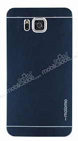 Motomo Samsung Galaxy Alpha Metal Lacivert Rubber Klf