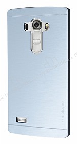 Motomo LG G4 Beat Metal Silver Rubber Klf