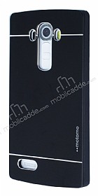 Motomo LG G4 Metal Siyah Rubber Klf