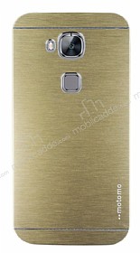 Motomo Huawei G8 Metal Gold Rubber Klf