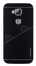 Motomo Huawei G8 Metal Siyah Rubber Klf