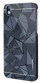 Motomo Prizma HTC Desire 816 Metal Siyah Rubber Klf