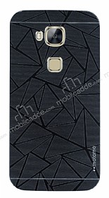 Motomo Prizma Huawei G8 Metal Siyah Rubber Klf