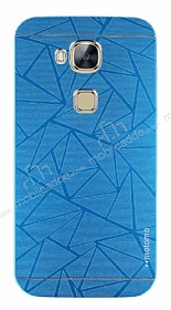 Motomo Prizma Huawei G8 Metal Mavi Rubber Klf