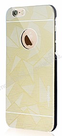 Motomo Prizma iPhone 6 / 6S Metal Gold Rubber Klf