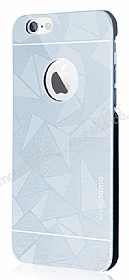 Motomo Prizma iPhone 6 / 6S Metal Silver Rubber Klf
