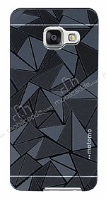 Motomo Prizma Samsung Galaxy A3 2016 Metal Siyah Rubber Klf