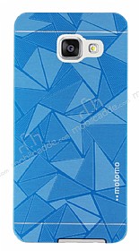Motomo Prizma Samsung Galaxy A5 2016 Metal Mavi Rubber Klf