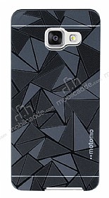 Motomo Prizma Samsung Galaxy A5 2016 Metal Siyah Rubber Klf