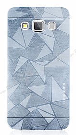Motomo Prizma Samsung Galaxy A3 Metal Silver Rubber Klf