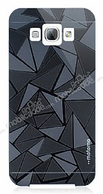 Motomo Prizma Samsung Galaxy A8 Metal Siyah Rubber Klf