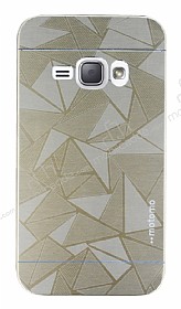 Motomo Prizma Samsung Galaxy J1 2016 Metal Gold Rubber Klf