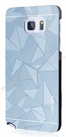 Motomo Prizma Samsung Galaxy Note 5 Metal Rubber Silver Klf