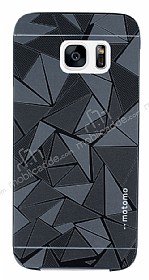 Motomo Prizma Samsung Galaxy S7 Edge Metal Siyah Rubber Klf