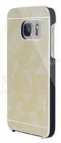 Motomo Prizma Samsung Galaxy S7 Metal Gold Rubber Klf