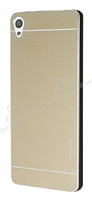 Motomo Sony Xperia XA Metal Gold Rubber Klf
