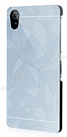 Motomo Prizma Sony Xperia Z2 Metal Silver Rubber Klf
