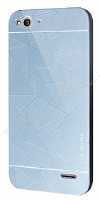 Motomo Prizma Vodafone Smart 6 Metal Silver Rubber Klf