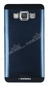 Motomo Round Samsung Galaxy A5 Metal Lacivert Rubber Klf