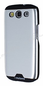 Motomo Round Samsung i9300 Galaxy S3 Metal Silver Rubber Klf