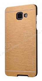 Motomo Samsung Galaxy A3 2017 Metal Gold Rubber Klf