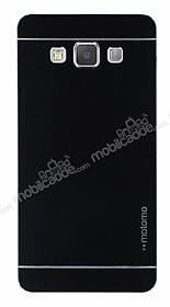 Motomo Samsung Galaxy A5 Metal Siyah Rubber Klf