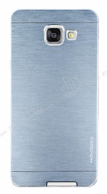 Motomo Samsung Galaxy A5 2016 Metal Silver Rubber Klf