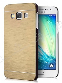 Motomo Samsung Galaxy A7 Metal Gold Rubber Klf